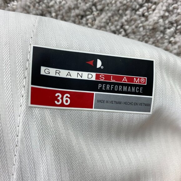 Grand Slam Performance Golf Khaki Shorts Men Size 36 Brown Golfer Golfing Sports - Picture 4 of 12